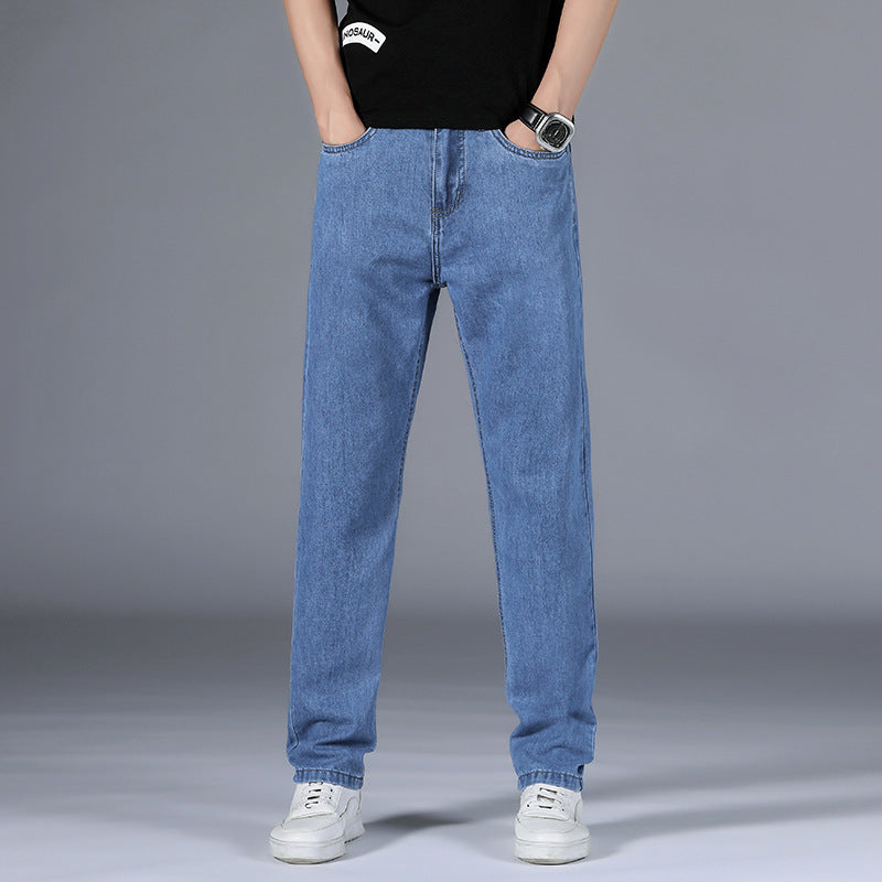 Men's Jeans – Classic Fit – Straight Leg – Full Length – Casual Style