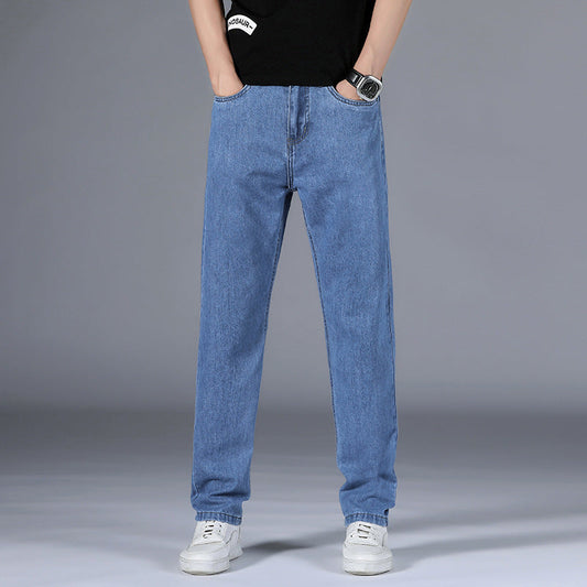 Men's Jeans – Classic Fit – Straight Leg – Full Length – Casual Style