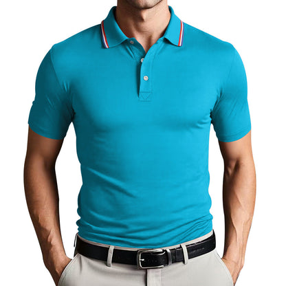 Unisex polo shirt – slim fit – let og åndbar – klassisk krave – kort ærme