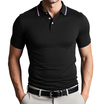 Unisex polo shirt – slim fit – let og åndbar – klassisk krave – kort ærme