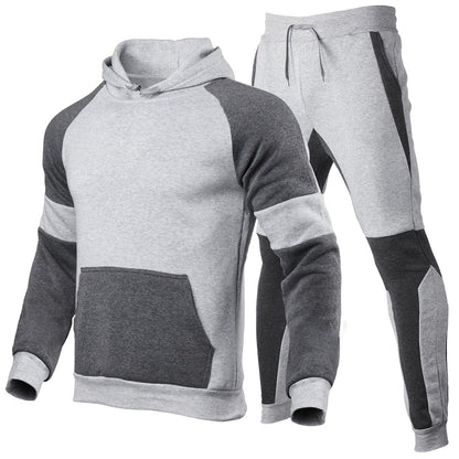 Men`s jogging set – relaxed fit – breathable cotton blend – sporty design