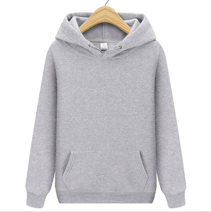 Men's Hoodie – Soft Fleece – Standard Fit – Adjustable Hood – Kangaroo Pocket
