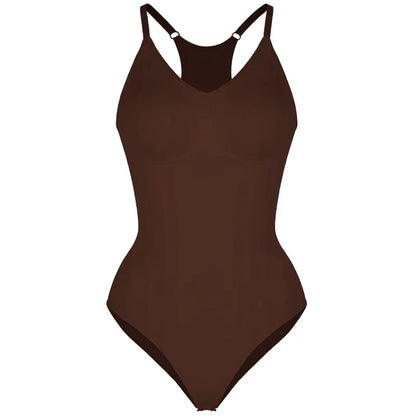 Women's Bodysuit – Seamless and Shaping – Racerback – Tummy Control Base Layer