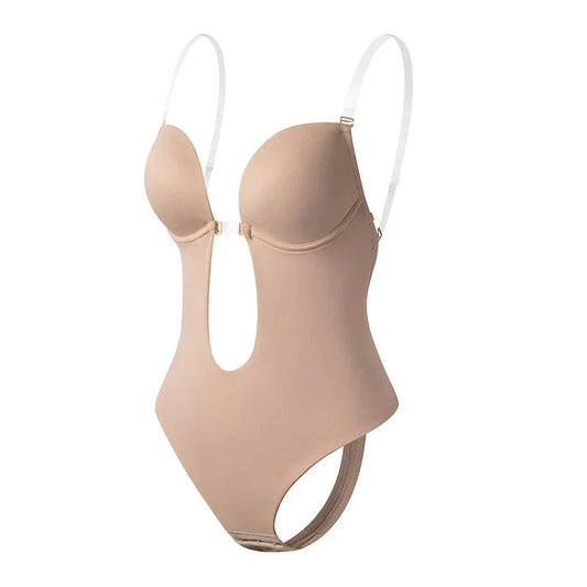 Women's Bodysuit – Sculpting Fit – Supportive Underwire – Cut-Out Design