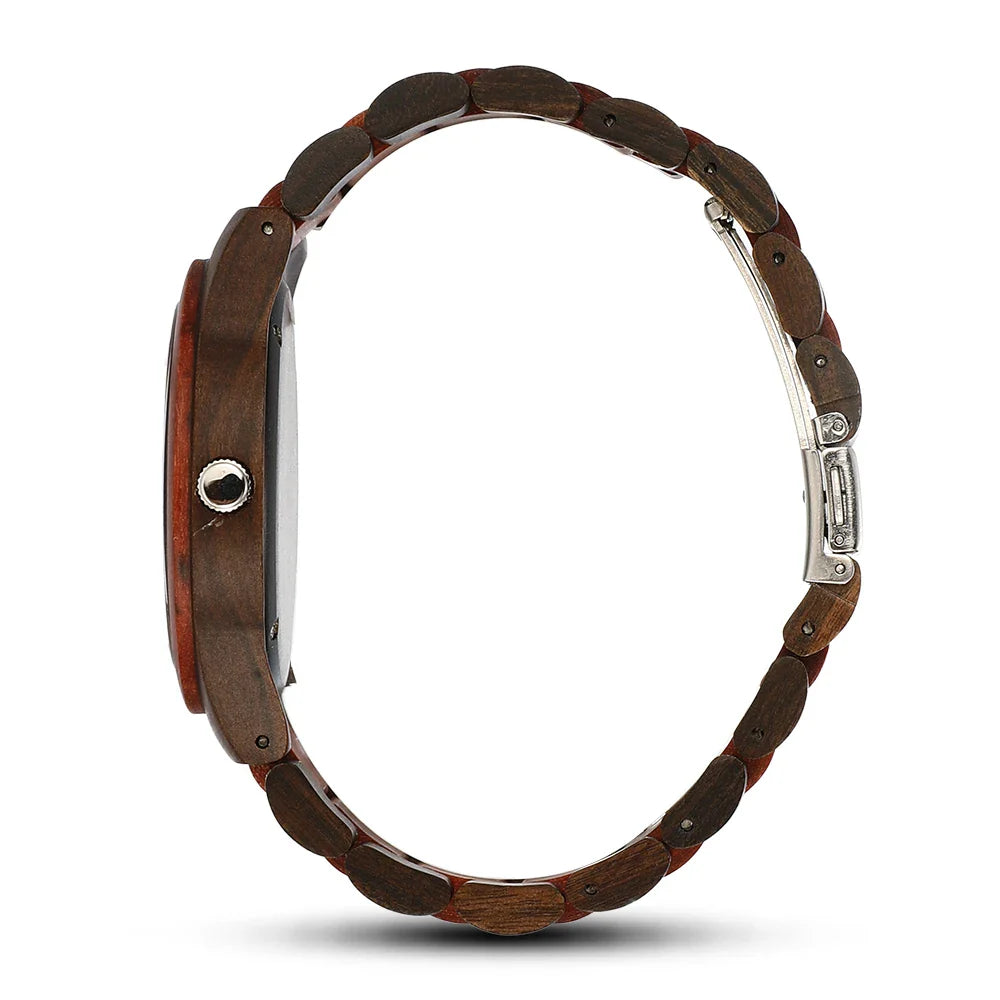 Harry Wood Skeleton Watch | Skeleton Dial Link Bracelet Watch