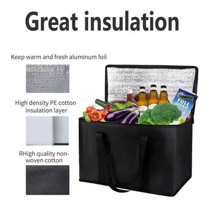 Insulated Cooler Bag with Aluminum Lining