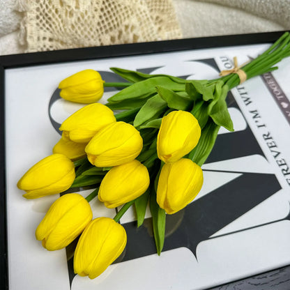 Artificial Flower Bouquet With Realistic Leaf Detailing