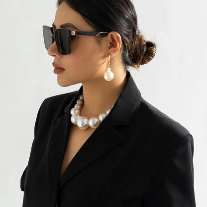 Sophia Graduated Pearl Jewelry Set | Beaded Three-Piece Set