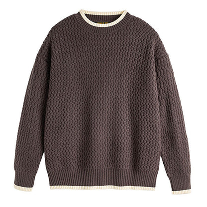 Oliver Relaxed Fit Sweater | Crewneck Long Sleeve Sweater