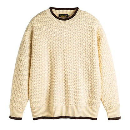Oliver Relaxed Fit Sweater | Crewneck Long Sleeve Sweater