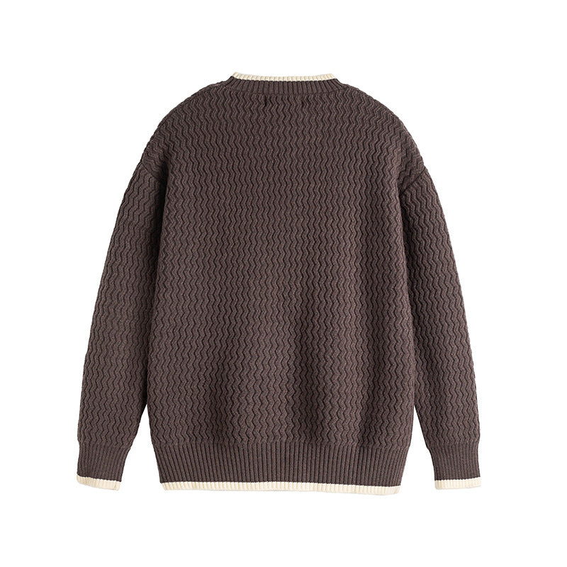 Oliver Relaxed Fit Sweater | Crewneck Long Sleeve Sweater