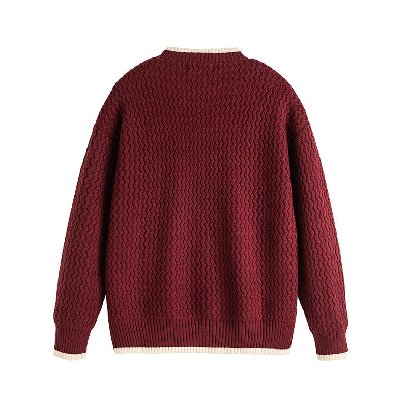Oliver Relaxed Fit Sweater | Crewneck Long Sleeve Sweater