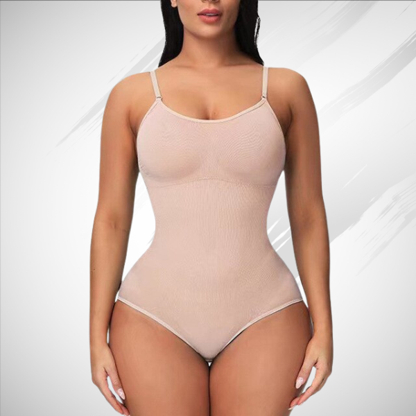 Kvinder Shapewear Bodysuit - Justerbare Stropper - Komfortabel & Slankende Pasform