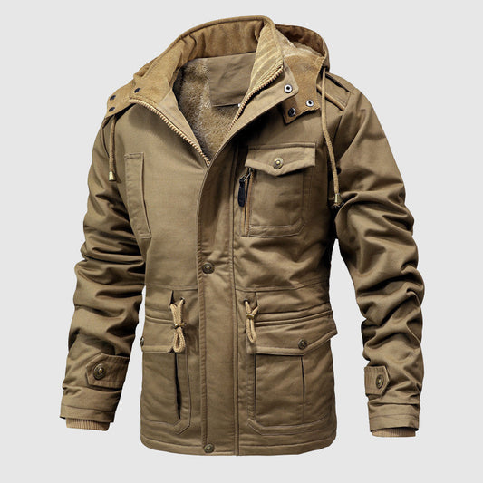 Kevin Tactical Cotton-Blend Jacket | Durable Warm Outdoor Jacket