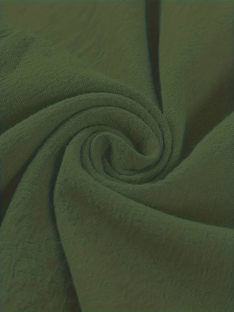 Men's Shirt - Short-Sleeved Button-Up - Classic Collar - Regular Fit - Breathable