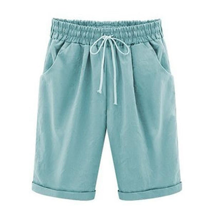 Men's Shorts – Relaxed Fit – Lightweight and Breathable – Elastic Waist with Drawstring