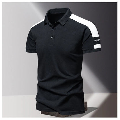 Men's Polo T-shirt – Slim Fit – Breathable Fabric – Short Sleeve – Smart Casual