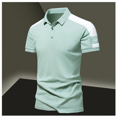 Men's Polo T-shirt – Slim Fit – Breathable Fabric – Short Sleeve – Smart Casual