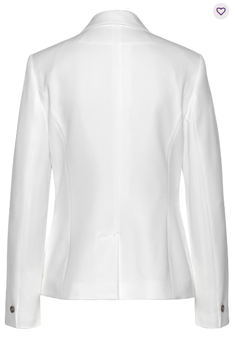 Women's Blazer – Tailored Fit – Notch Lapel – Single Closure – Business Casual