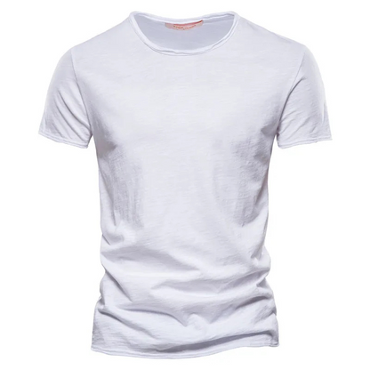 Men's T-shirt – Slim Fit – Short Sleeve – Crew Neck – Breathable – Minimalist Design