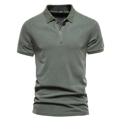 Men's Polo T-shirt – Standard Fit – Soft Knit – Short Sleeves for Everyday Use