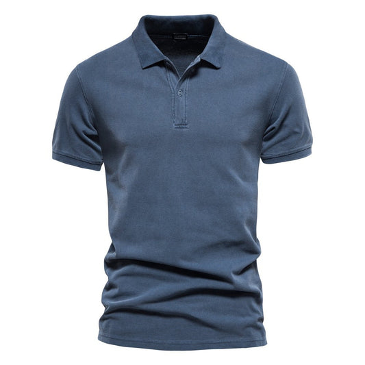 Men's Polo T-shirt – Standard Fit – Soft Knit – Short Sleeves for Everyday Use