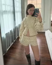 Women's Puffer Jacket – Oversized Fit – Padded Cotton – Hooded Short Casual Look