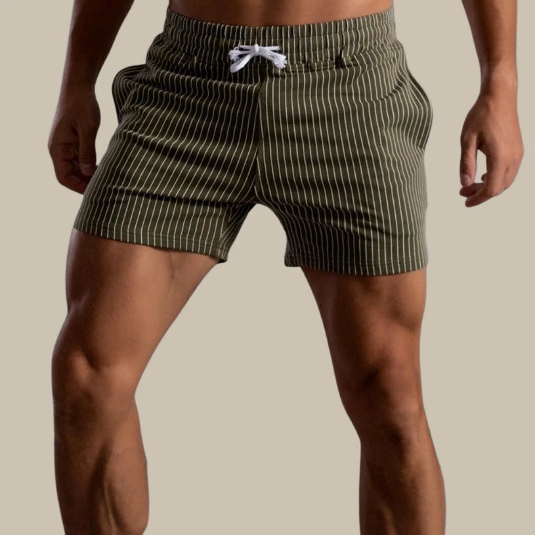 Men's Swim Shorts – Tailored Fit – Quick-Drying – Mid-Length – Drawstring Waist