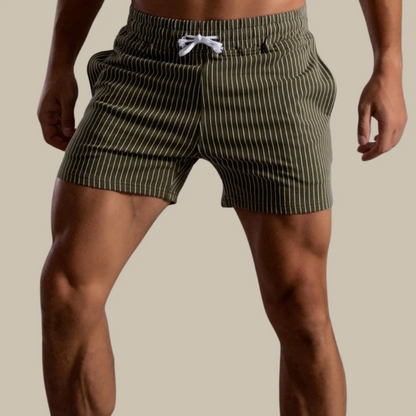 Men's Swim Shorts – Tailored Fit – Quick-Drying – Mid-Length – Drawstring Waist