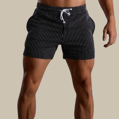 Men's Swim Shorts – Tailored Fit – Quick-Drying – Mid-Length – Drawstring Waist
