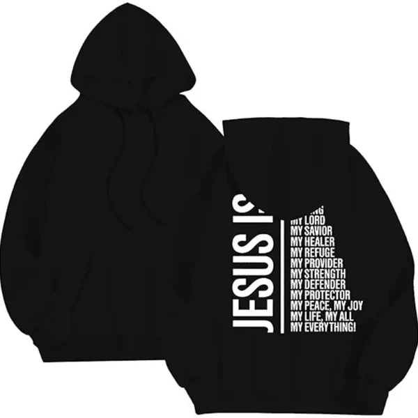 Women's Hoodie – Oversized Fit – Soft Fleece – Ribbed Edges – Graphic Back Print