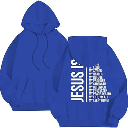 Women's Hoodie – Oversized Fit – Soft Fleece – Ribbed Edges – Graphic Back Print