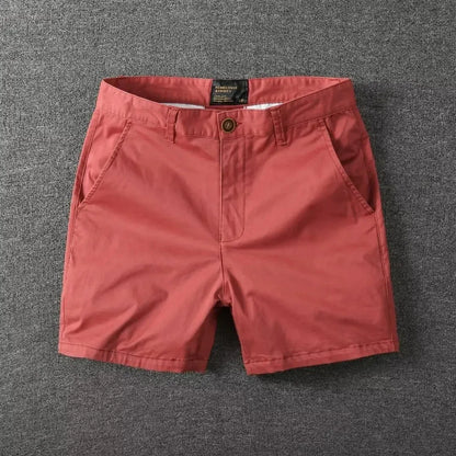 Men's Shorts – Chino – Relaxed Fit – Breathable Lightweight Design – Tailored Look