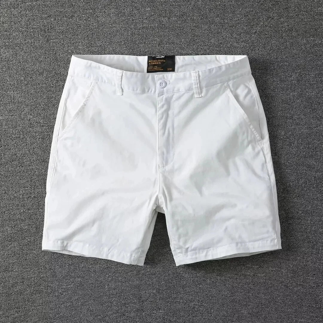 Men's Shorts – Chino – Relaxed Fit – Breathable Lightweight Design – Tailored Look