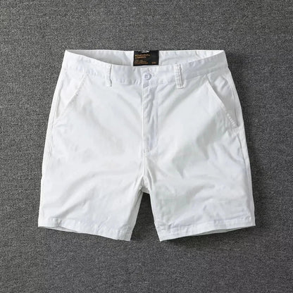 Men's Shorts – Chino – Relaxed Fit – Breathable Lightweight Design – Tailored Look