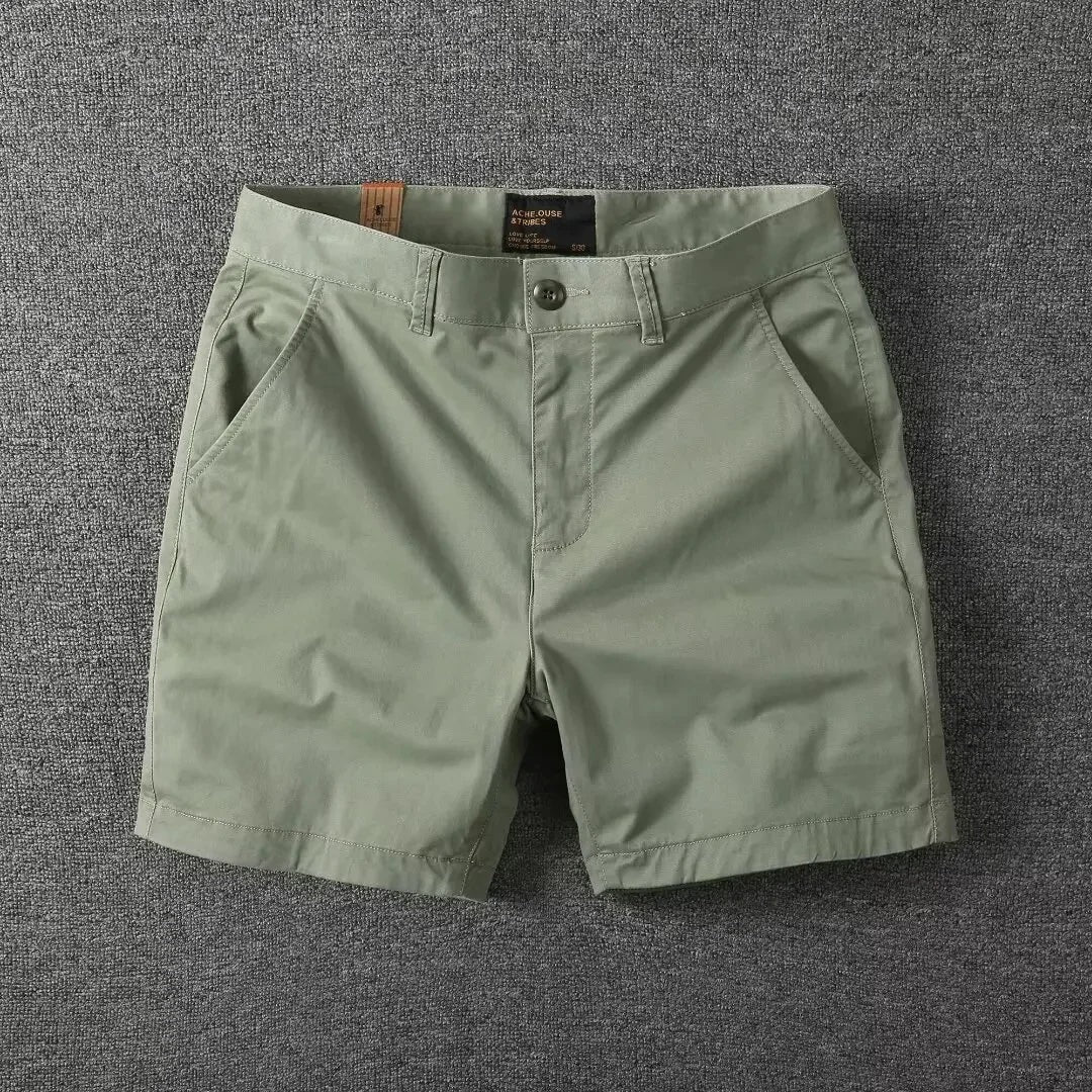 Men's Shorts – Chino – Relaxed Fit – Breathable Lightweight Design – Tailored Look