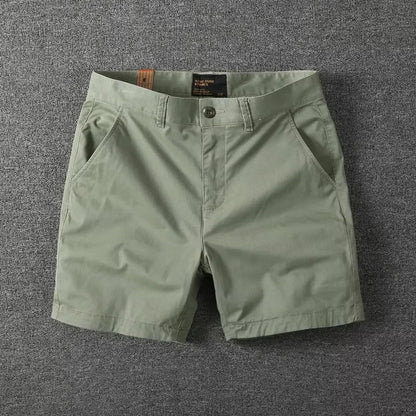Men's Shorts – Chino – Relaxed Fit – Breathable Lightweight Design – Tailored Look