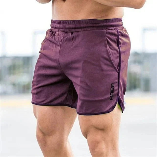 Men's Swim Shorts – Relaxed Fit – Quick-Drying Breathable Material – Elastic Waist