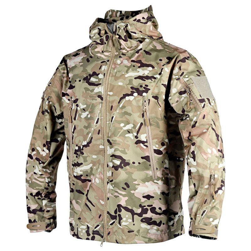 Women's Jacket – Relaxed Fit – Weather Resistant – Adjustable Hood – Zipper Pockets