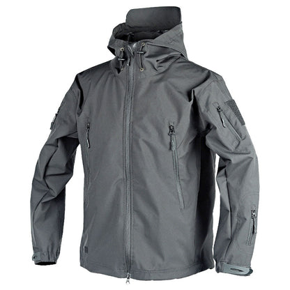 Women's Jacket – Relaxed Fit – Weather Resistant – Adjustable Hood – Zipper Pockets