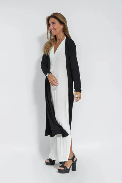Women's Maxi Dress - Sleeveless V-neck - Light and Flowy Fit - Elegant Long Style