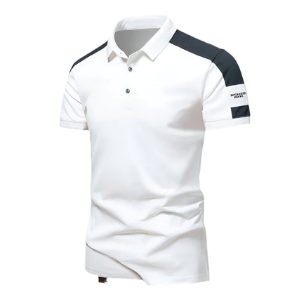 Men's Polo T-shirt – Slim Fit – Breathable Fabric – Short Sleeve – Smart Casual