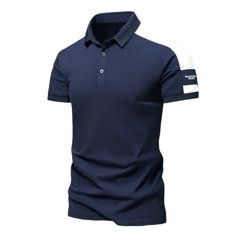 Men's Polo T-shirt – Slim Fit – Breathable Fabric – Short Sleeve – Smart Casual