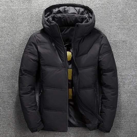 Men’s Jacket - Synthetic - Hip Length - Hooded - Full Zip