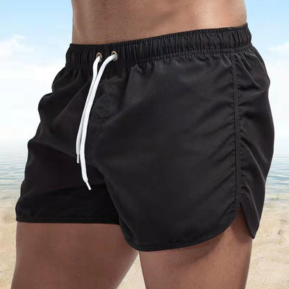 Men's Swim Shorts – Relaxed Fit – Quick-Drying Breathable Material – Mid Length