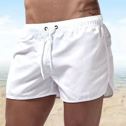 Men's Swim Shorts – Relaxed Fit – Quick-Drying Breathable Material – Mid Length