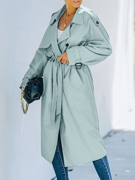 Pauline - Elegant, vindtæt trenchcoat