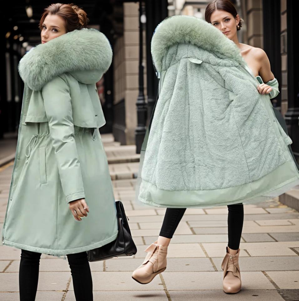 Women’s Coat - Insulated - Hooded - Knee Length