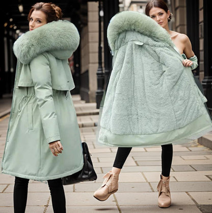 Women’s Coat - Insulated - Hooded - Knee Length